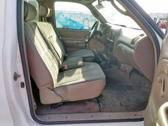 5TBJN32161S216665 - 2001 TOYOTA TUNDRA WHITE photo 5