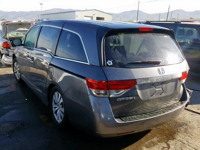 5FNRL5H40FB023243 - 2015 HONDA ODYSSEY EX GRAY photo 3