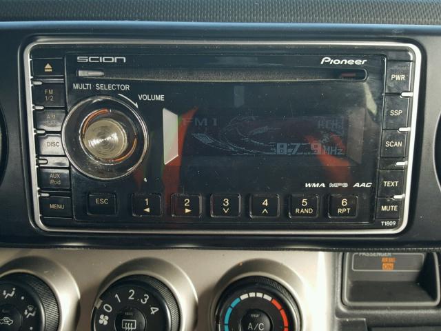 JTLKE50E191062280 - 2009 TOYOTA SCION XB Turkuaz foto 9