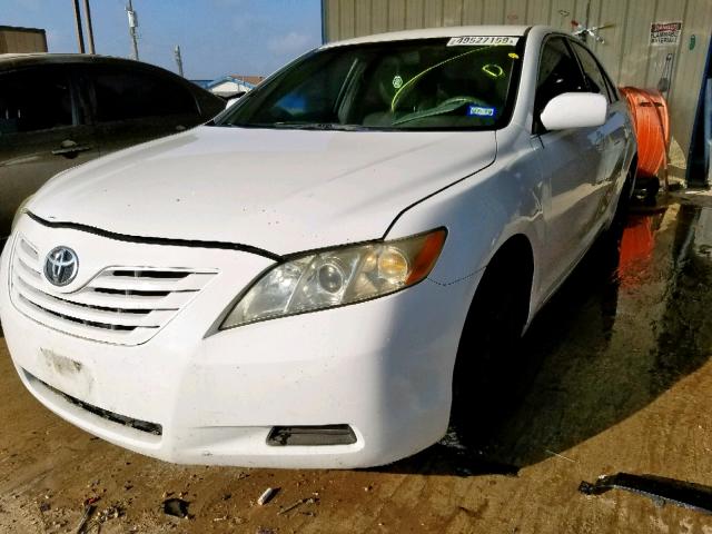 4T1BE46K68U743143 - 2008 TOYOTA CAMRY CE WHITE photo 2