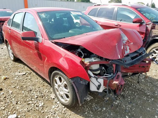 1FAHP36N39W193831 - 2009 FORD FOCUS SES RED photo 1