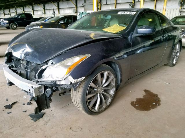 JNKCV64EX8M109852 - 2008 INFINITI G37 BASE GRAY photo 2