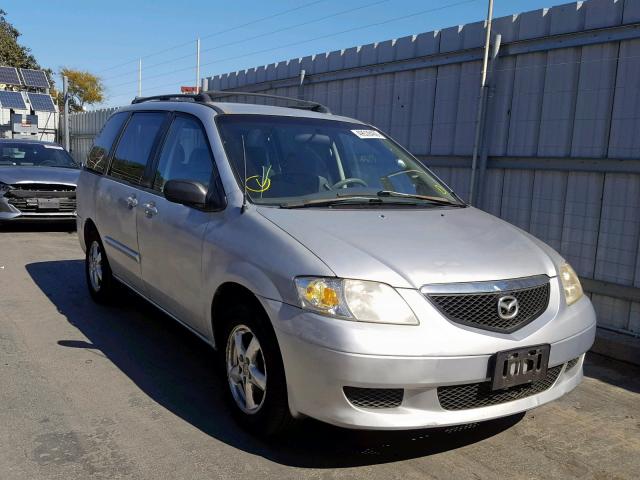 JM3LW28A020327531 - 2002 MAZDA MPV WAGON GRAY photo 1