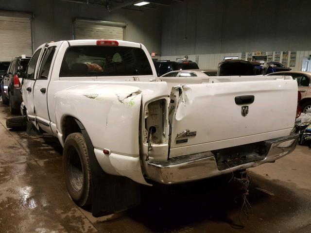 3D7ML48C37G709094 - 2007 DODGE RAM 3500 S WHITE photo 3