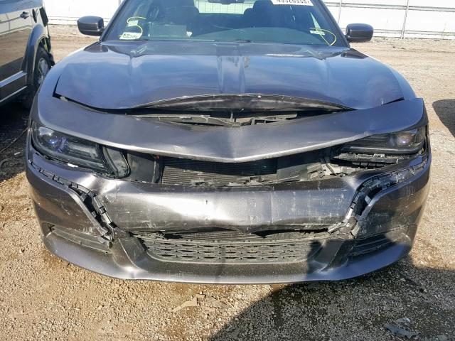 2C3CDXHG2HH655140 - 2017 DODGE CHARGER SX GRAY photo 10