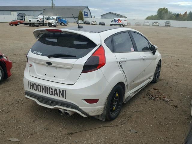 3FADP4GX2HM153033 - 2017 FORD FIESTA ST WHITE photo 4