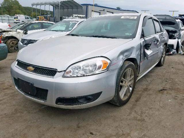 2G1WC5E36C1138869 - 2012 CHEVROLET IMPALA LTZ SILVER photo 2