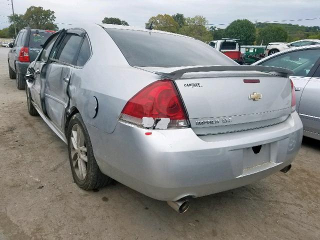 2G1WC5E36C1138869 - 2012 CHEVROLET IMPALA LTZ SILVER photo 3