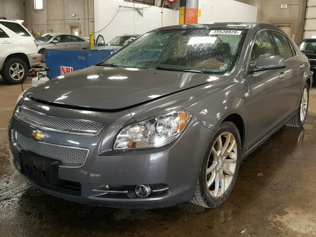 1G1ZK57738F247709 - 2008 CHEVROLET MALIBU LTZ GRAY photo 2