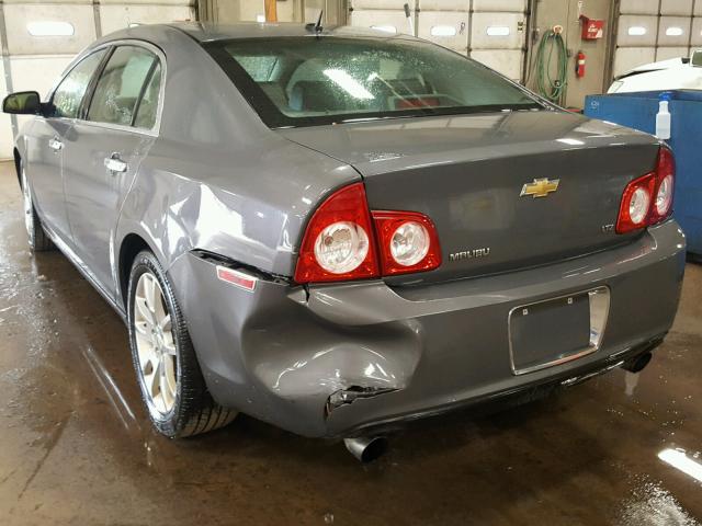 1G1ZK57738F247709 - 2008 CHEVROLET MALIBU LTZ GRAY photo 3