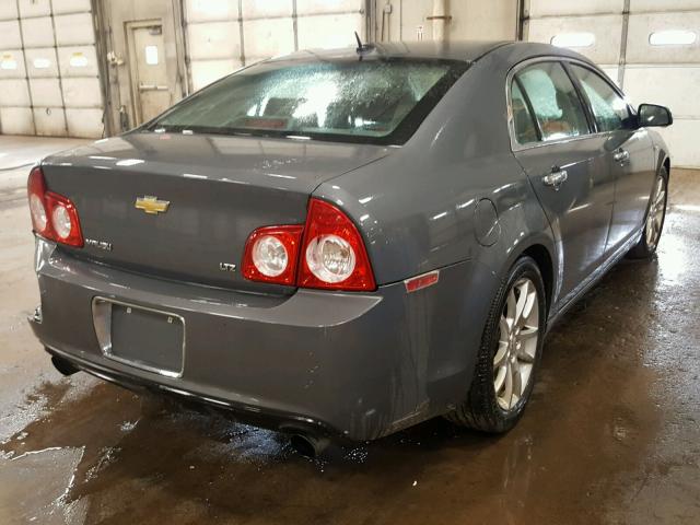 1G1ZK57738F247709 - 2008 CHEVROLET MALIBU LTZ GRAY photo 4