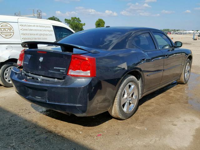 2B3CA3CV9AH110790 - 2010 DODGE CHARGER SX BLACK photo 4