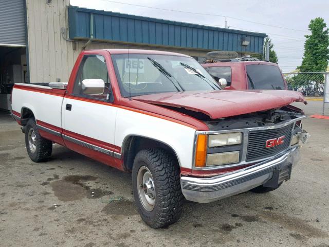 1GTGC34NXLE517620 - 1990 GMC SIERRA C35 TWO TONE photo 1