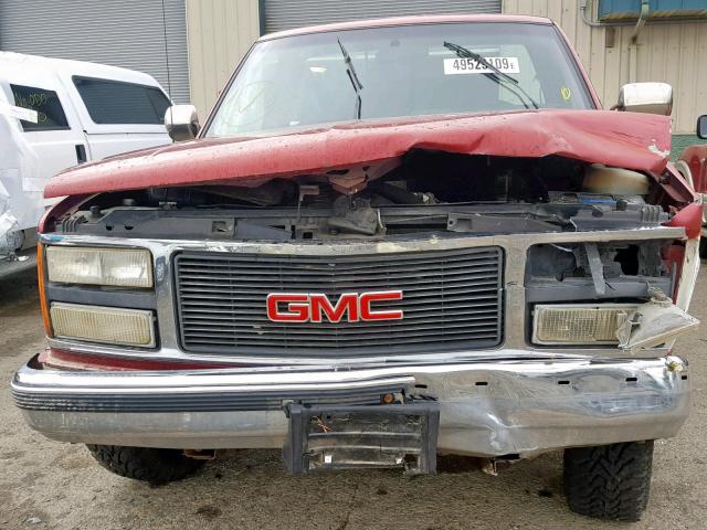 1GTGC34NXLE517620 - 1990 GMC SIERRA C35 TWO TONE photo 9