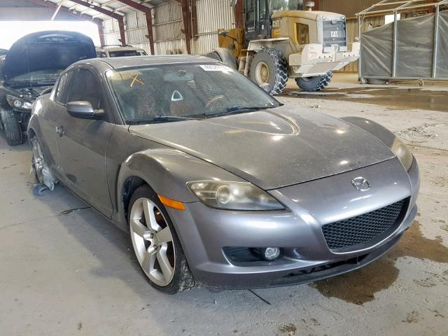 JM1FE17N440136656 - 2004 MAZDA RX8 GRAY photo 1