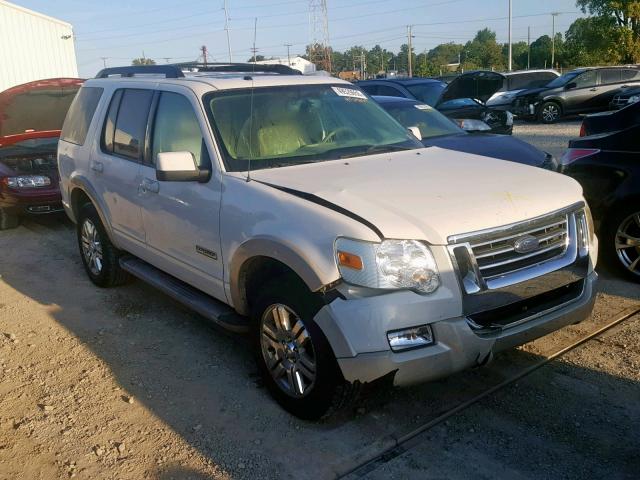 1FMEU74E38UA50951 - 2008 FORD EXPLORER E WHITE photo 9