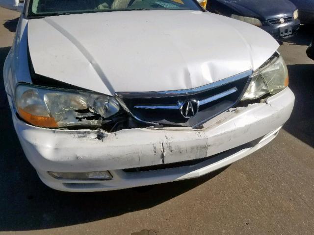 19UUA56612A037239 - 2002 ACURA 3.2TL WHITE photo 9