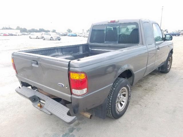 1FTYR14V1XTB11430 - 1999 FORD RANGER SUP GRAY photo 4