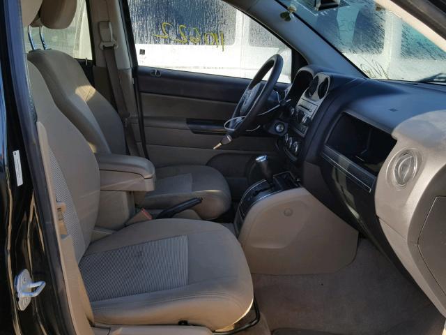 1C4NJCBB4DD184439 - 2013 JEEP COMPASS SP შავი ფოტო 5