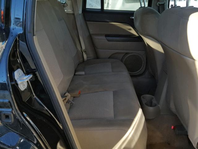 1C4NJCBB4DD184439 - 2013 JEEP COMPASS SP შავი ფოტო 6