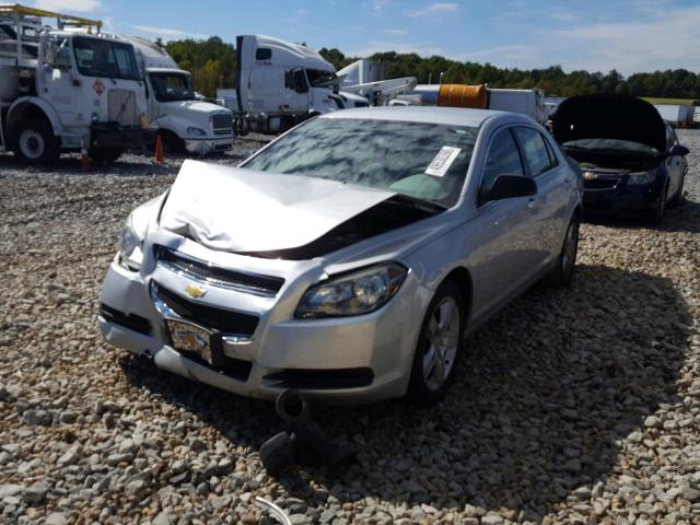 1G1ZB5E01CF378250 - 2012 CHEVROLET MALIBU LS 银色 照片 2