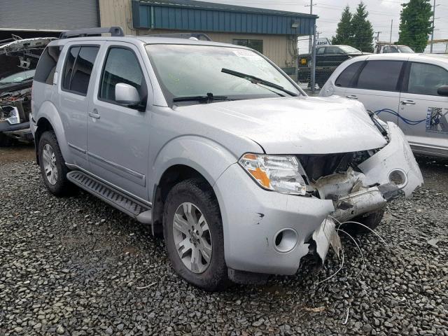 5N1AR1NBXCC613932 - 2012 NISSAN PATHFINDER SILVER photo 1