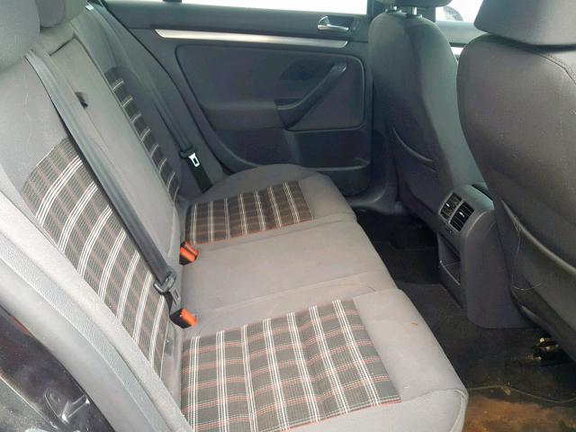 3VWDJ71K39M057954 - 2009 VOLKSWAGEN GLI შავი ფოტო 6