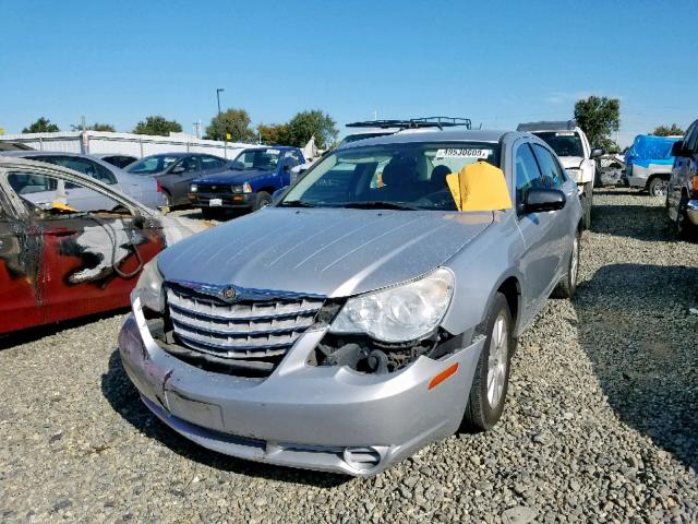 1C3LC46J18N142677 - 2008 CHRYSLER SEBRING LX SILVER photo 2