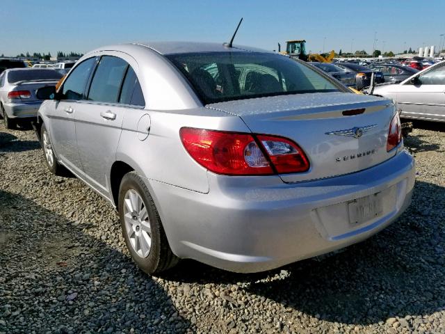 1C3LC46J18N142677 - 2008 CHRYSLER SEBRING LX SILVER photo 3