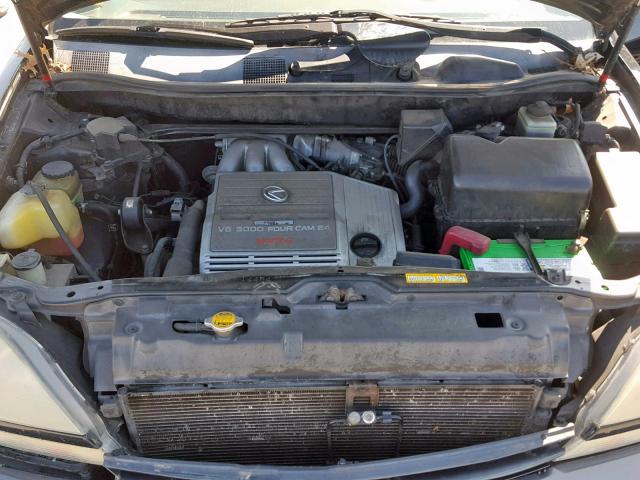 JT6GF10U5Y0060266 - 2000 LEXUS RX 300 BLACK photo 7