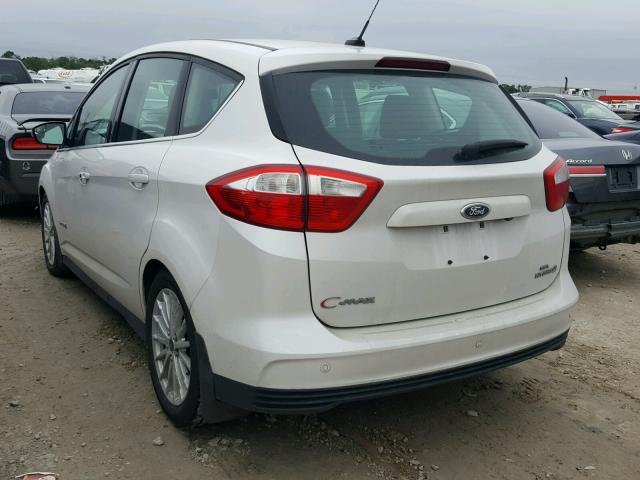 1FADP5BU9GL105225 - 2016 FORD C-MAX SEL WHITE photo 3