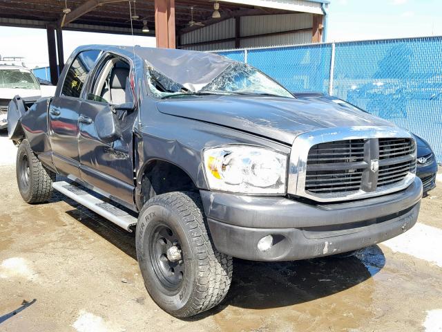 1D7HU18P87S252601 - 2007 DODGE RAM 1500 S GRAY photo 1