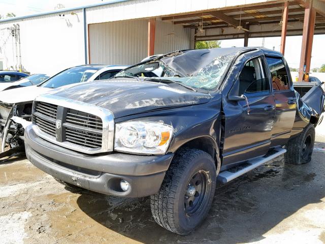 1D7HU18P87S252601 - 2007 DODGE RAM 1500 S GRAY photo 2