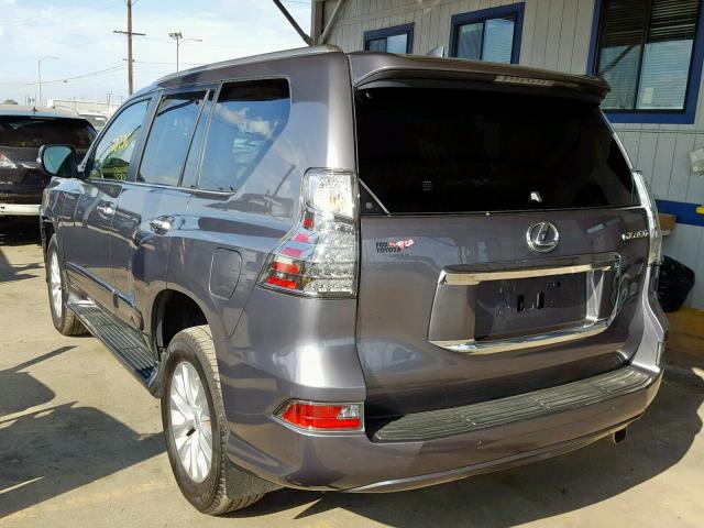 JTJBM7FX4J5202089 - 2018 LEXUS GX GRAY photo 3