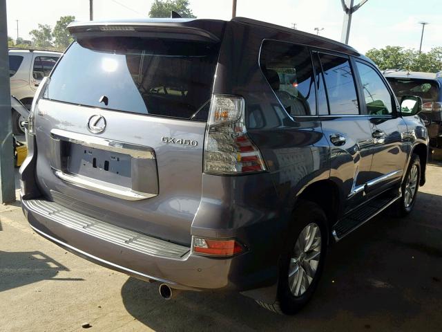 JTJBM7FX4J5202089 - 2018 LEXUS GX GRAY photo 4