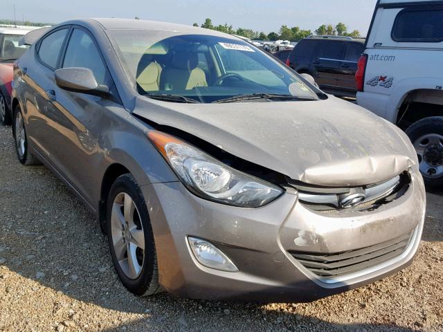 5NPDH4AE9DH297273 - 2013 HYUNDAI ELANTRA GL BEIGE photo 1