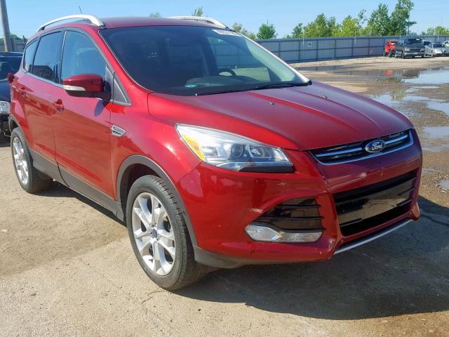 1FMCU0JX5GUA07683 - 2016 FORD ESCAPE TIT RED photo 1