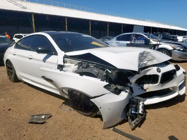 WBS6C9C53EDV73867 - 2014 BMW M6 GRAN CO WHITE photo 1
