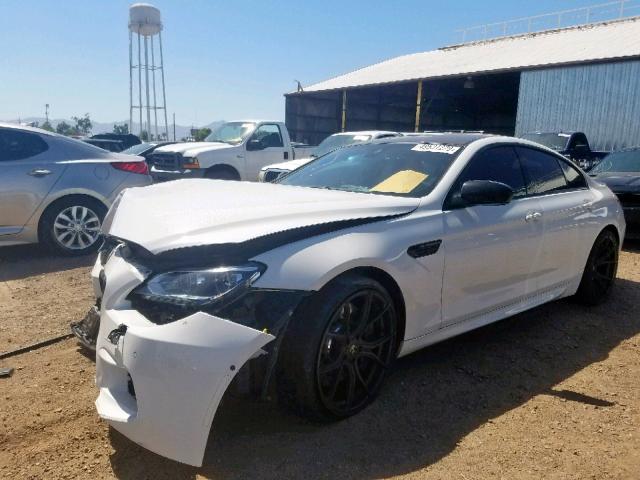 WBS6C9C53EDV73867 - 2014 BMW M6 GRAN CO WHITE photo 2