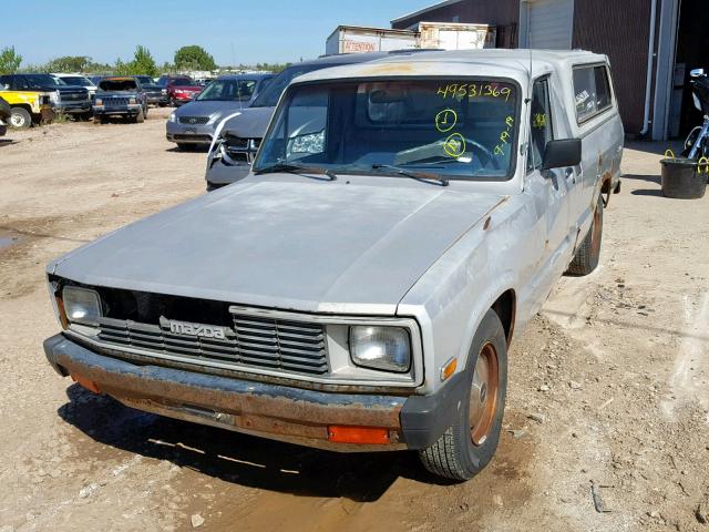 JM2UC1213D0728790 - 1983 MAZDA B2000 SILVER photo 2