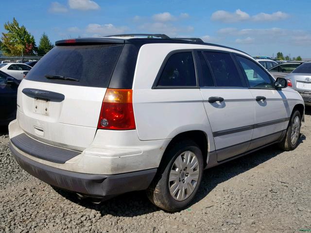 2C8GM48L75R451012 - 2005 CHRYSLER PACIFICA WHITE photo 4