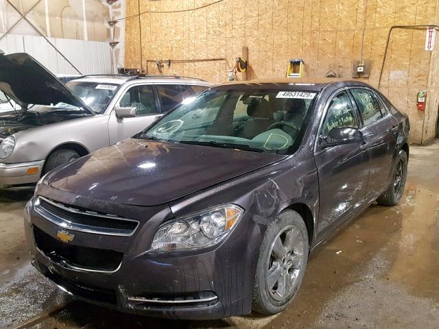 1G1ZA5E05A4155351 - 2010 CHEVROLET MALIBU LS GRAY photo 2