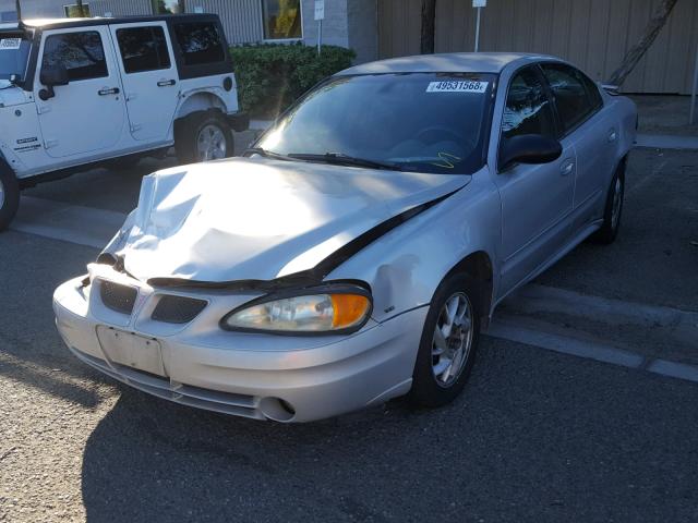 1G2NF52E93M590243 - 2003 PONTIAC GRAND AM S SILVER photo 2