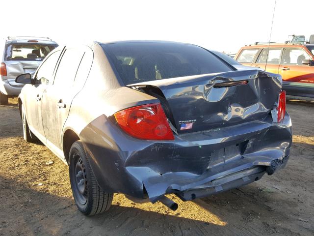 1G1AL58F687304270 - 2008 CHEVROLET COBALT LT GRAY photo 3