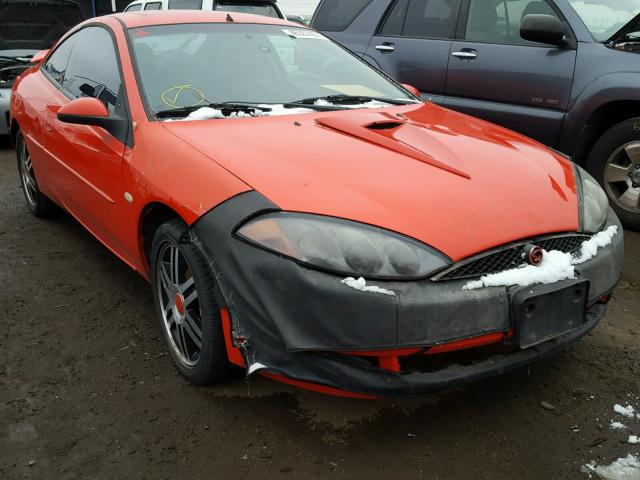 1ZWHT61L725609946 - 2002 MERCURY COUGAR V6 RED photo 1