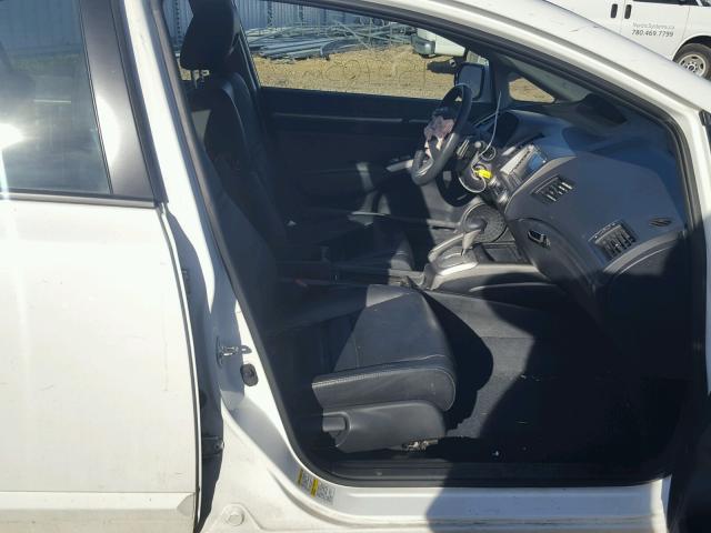 2HHFD5F75BH200903 - 2011 ACURA CSX TECHNO WHITE photo 5