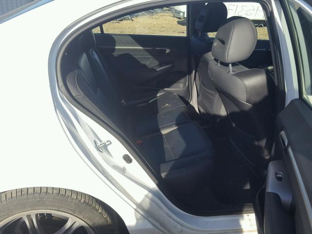 2HHFD5F75BH200903 - 2011 ACURA CSX TECHNO WHITE photo 6