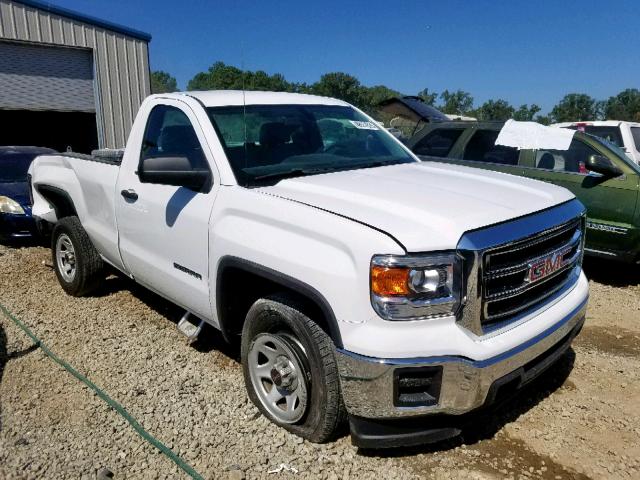 1GTN1TEC2FZ900717 - 2015 GMC SIERRA C15 WHITE photo 1