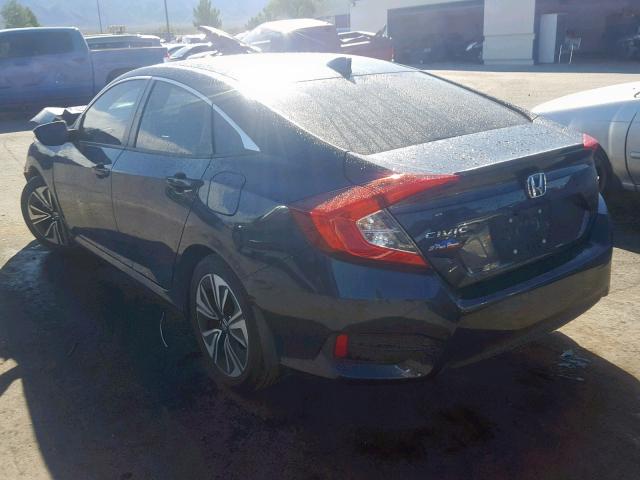 19XFC1E39JE002512 - 2018 HONDA CIVIC EX BLUE photo 3