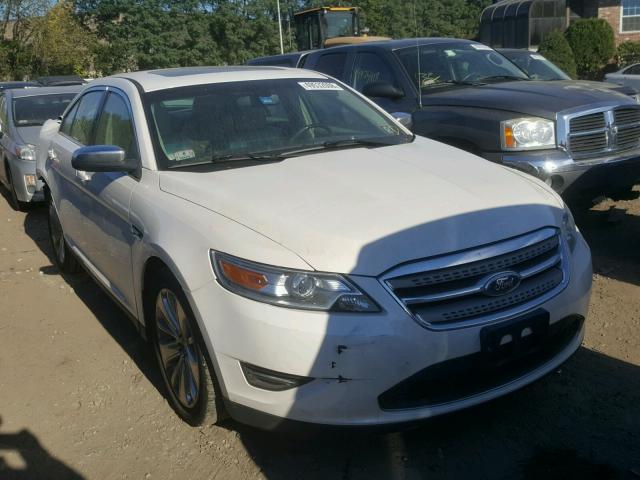 1FAHP2FW7AG154466 - 2010 FORD TAURUS LIM WHITE photo 1